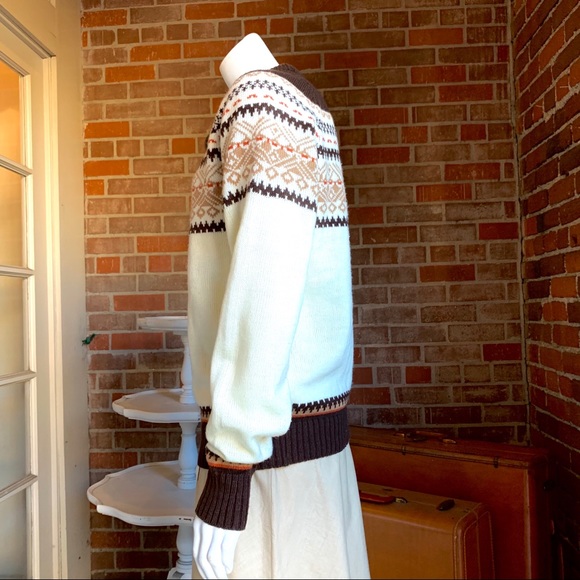 1960s Vintage Ski Sweater - Picture 4 of 4